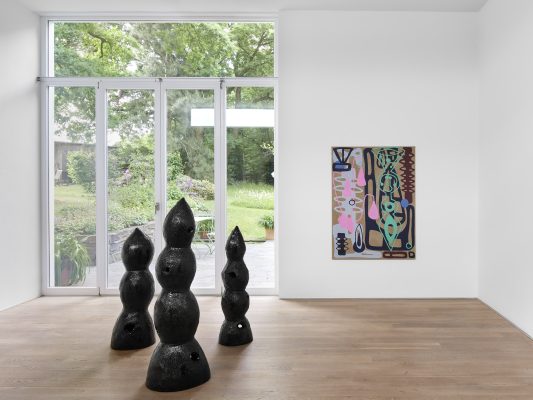 Ausstellungsanischt Fritzsch der gemeinsame Blick in Galerie Haus Schlangeneck © Tino Kukulies